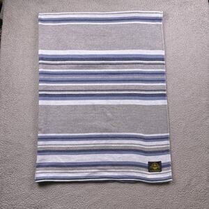Faherty Throw Blanket Blue Surf Striped Collectors Edition 50” x 70”